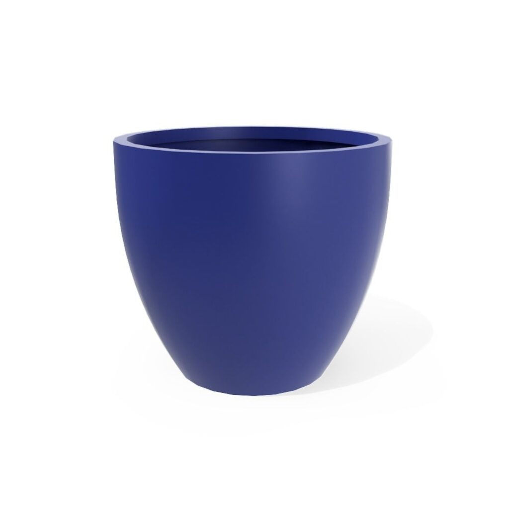 Extra Large Round Wannsee Fiberglass Planter