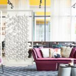 Facet, Freestanding Divider - White