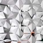 Facet, Freestanding Divider - White