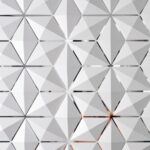 Facet, Freestanding Divider - White