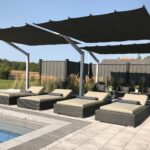 Freestanding Retractable Canopies