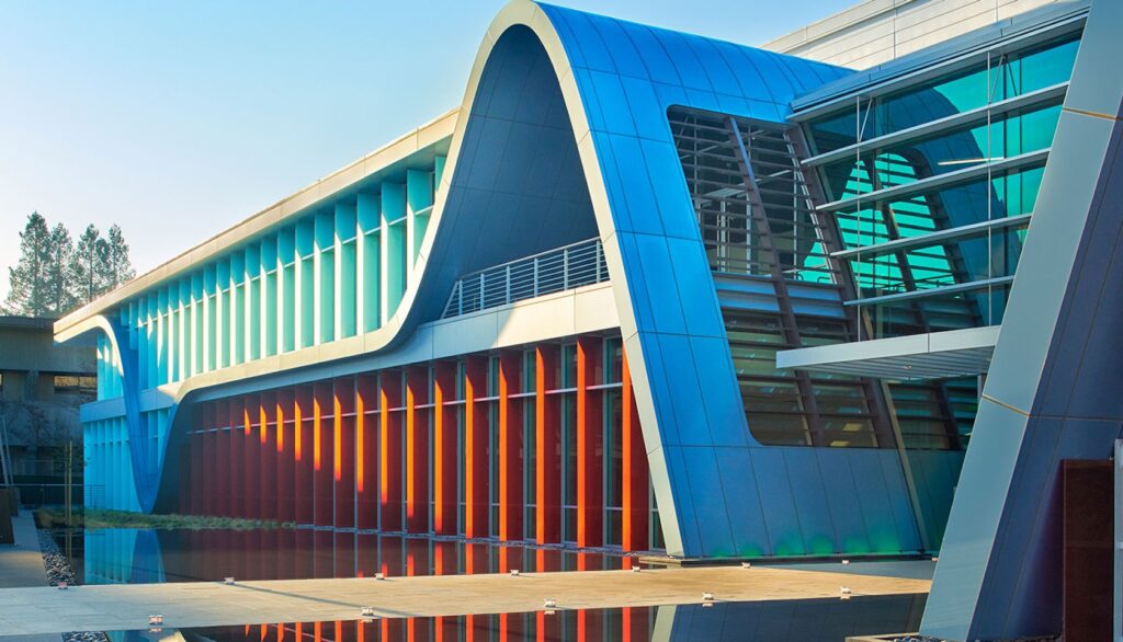 Alucoil Composite Panel, Blue Metallic