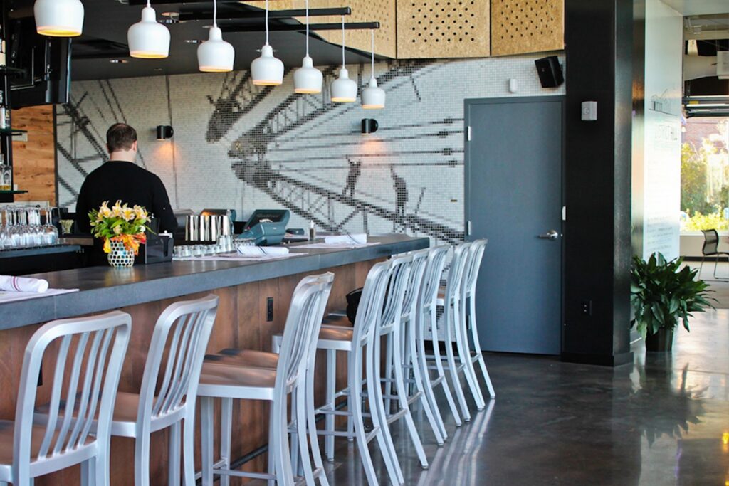 "Building Dreams II" (Design 'N Gather Competition 2013 Winner) for Gather Restaurant - Boston, MA