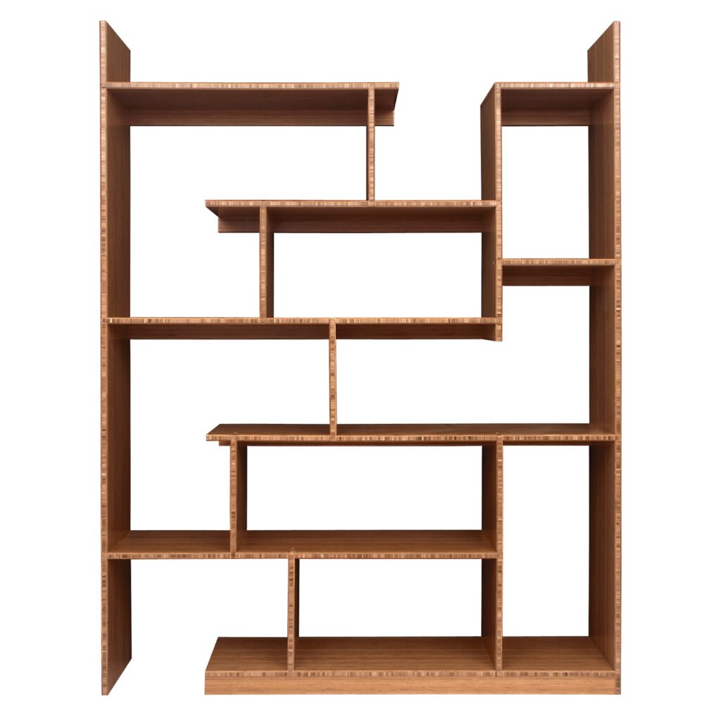 Bamboo Stagger Shelving