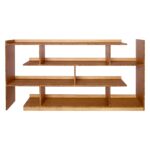 Bamboo Stagger Shelving