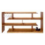 Bamboo Stagger Shelving