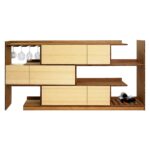 Bamboo Stagger Shelving