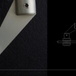 Axis – Side-mounted glazed railing panel fitting