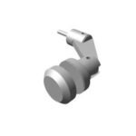 Axis – Side-mounted glazed railing panel fitting