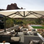 Cantilever umbrella