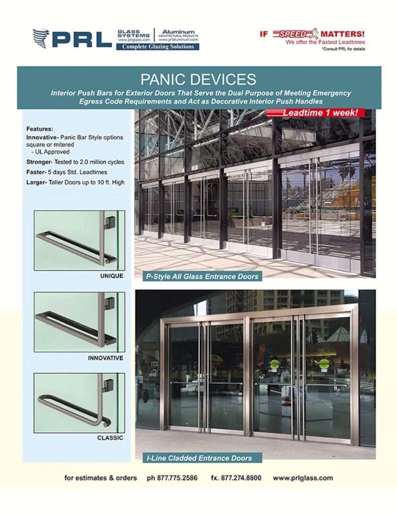 2 Panic Door Devices In 3 Styles