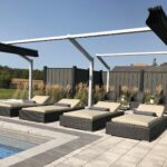 Freestanding Retractable Canopies