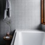 JAPANESE TILE - MADOKA-R BLACK MDK34