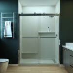 Arezzo Bypass Barn Shower Door