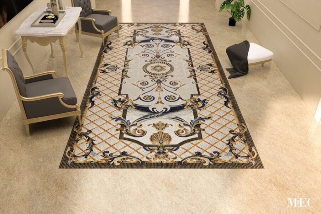 ACANTO - MARBLE MOSAIC RUG