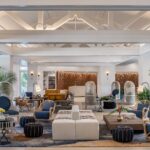 Barbary Beach House Lobby Wall Covering