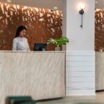 Barbary Beach House Lobby Wall Covering