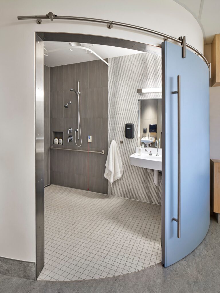 Acrovyn Curved Door