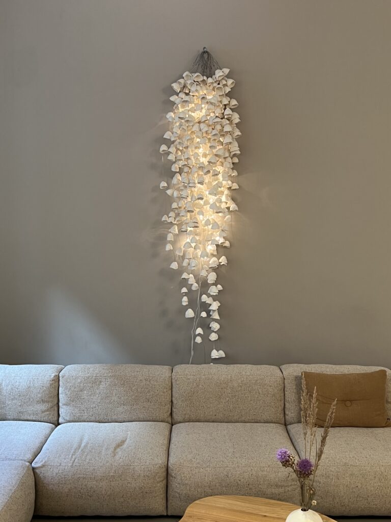 Porcelain Wall sculpture