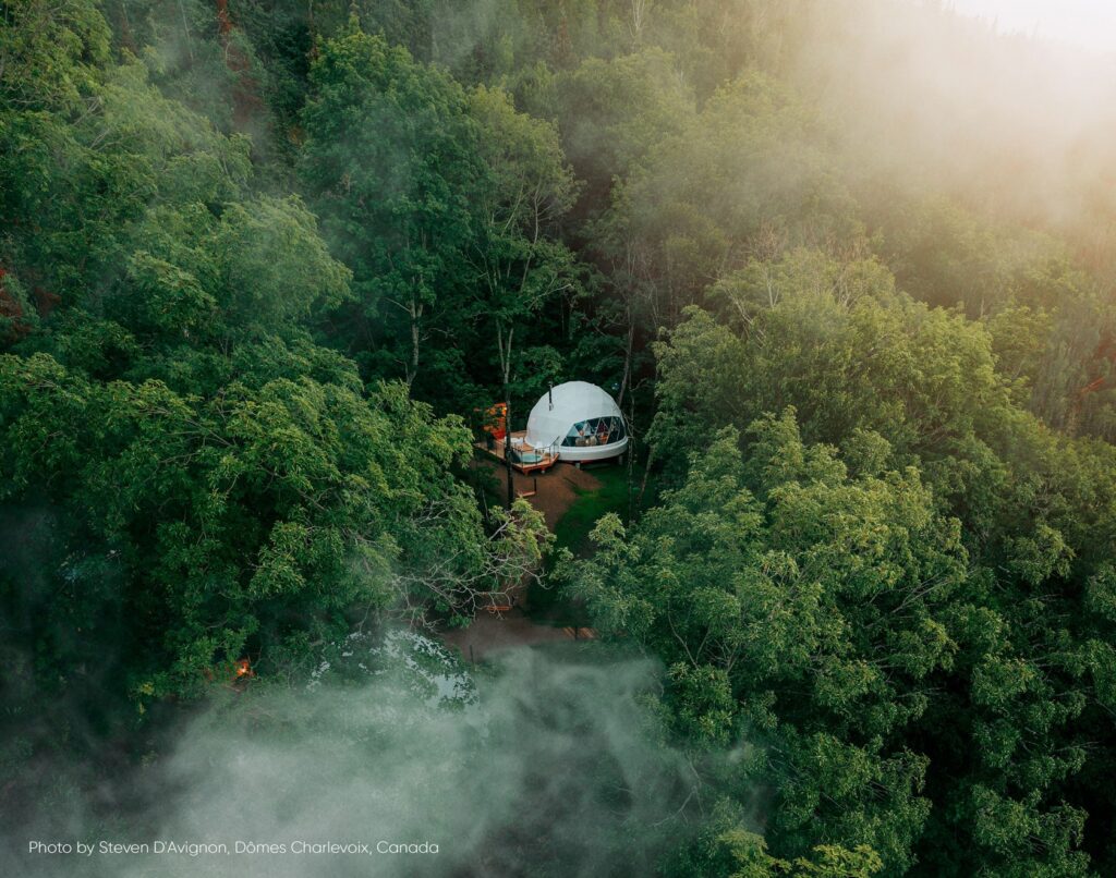 FDomes Spherical Structures - Luxurious Multifunctional Geodesic Domes for Hospitality