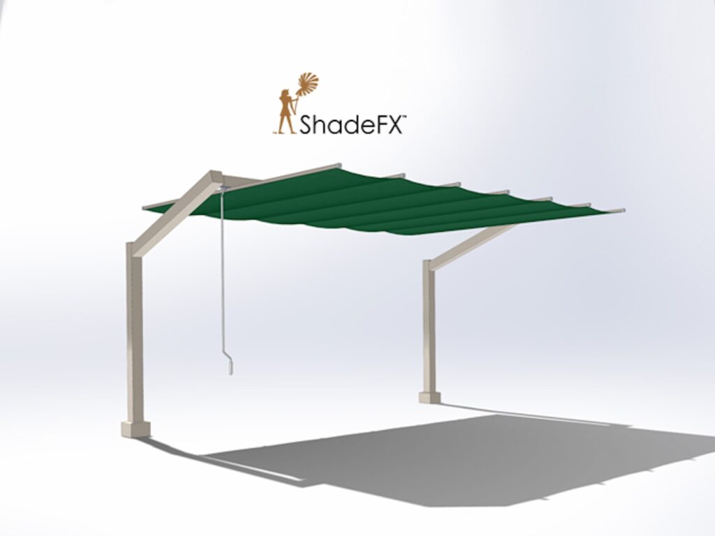 Freestanding Retractable Canopies