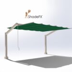 Freestanding Retractable Canopies