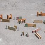 unfired circular tile