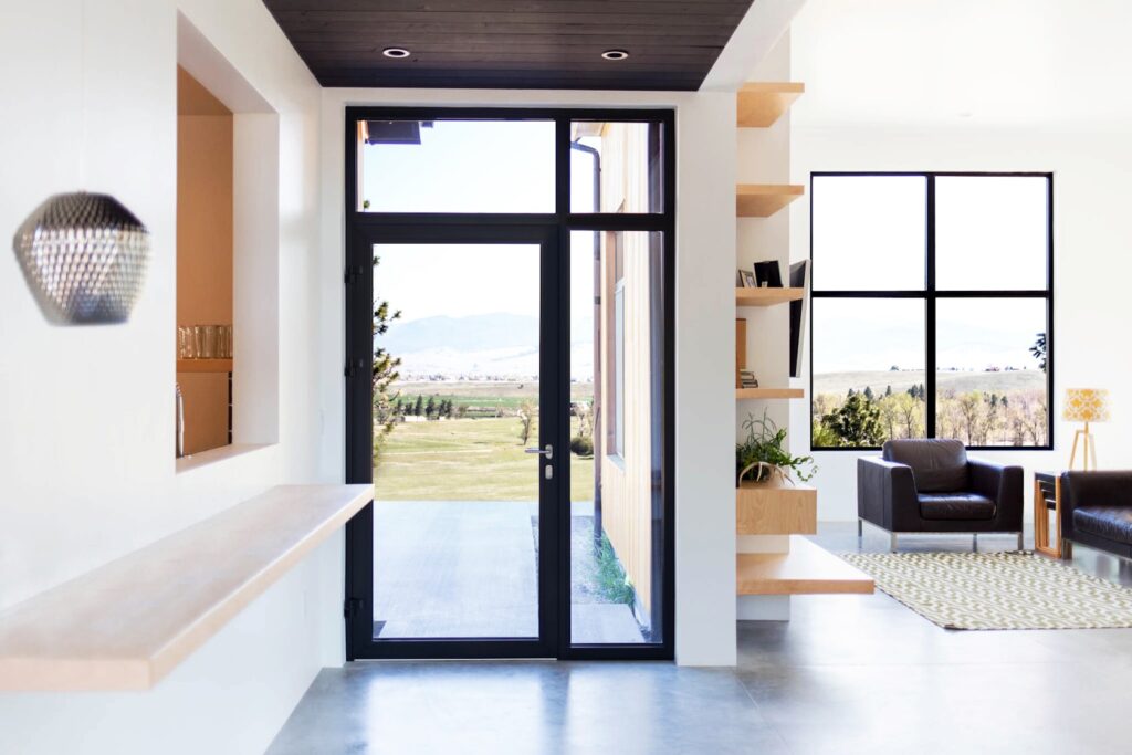 A5 Aluminum Doors: Double + Triple Pane