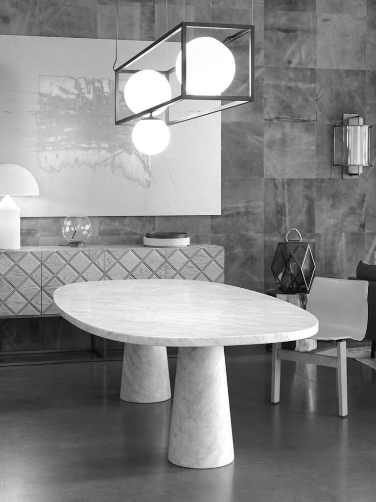 EROS Dining Table by ANGELO MANGIAROTTI