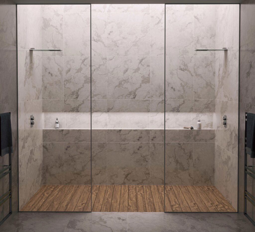 Invisible Shower Tray