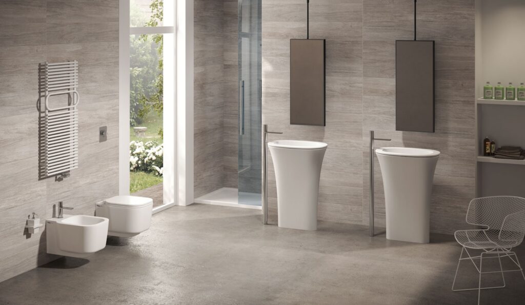 AMEDEO washbasin, design by Karim Rashid